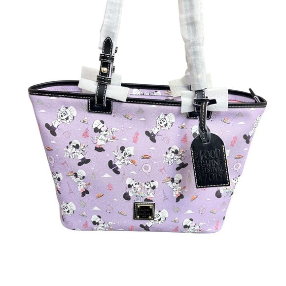 Dooney & Bourke Handbags - Dooney & bourke Disney food and wine festival 2019 LE  purple tote bag NWOT new